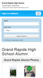 Mobile Screenshot of grandrapidshighschool.com
