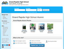 Tablet Screenshot of grandrapidshighschool.com